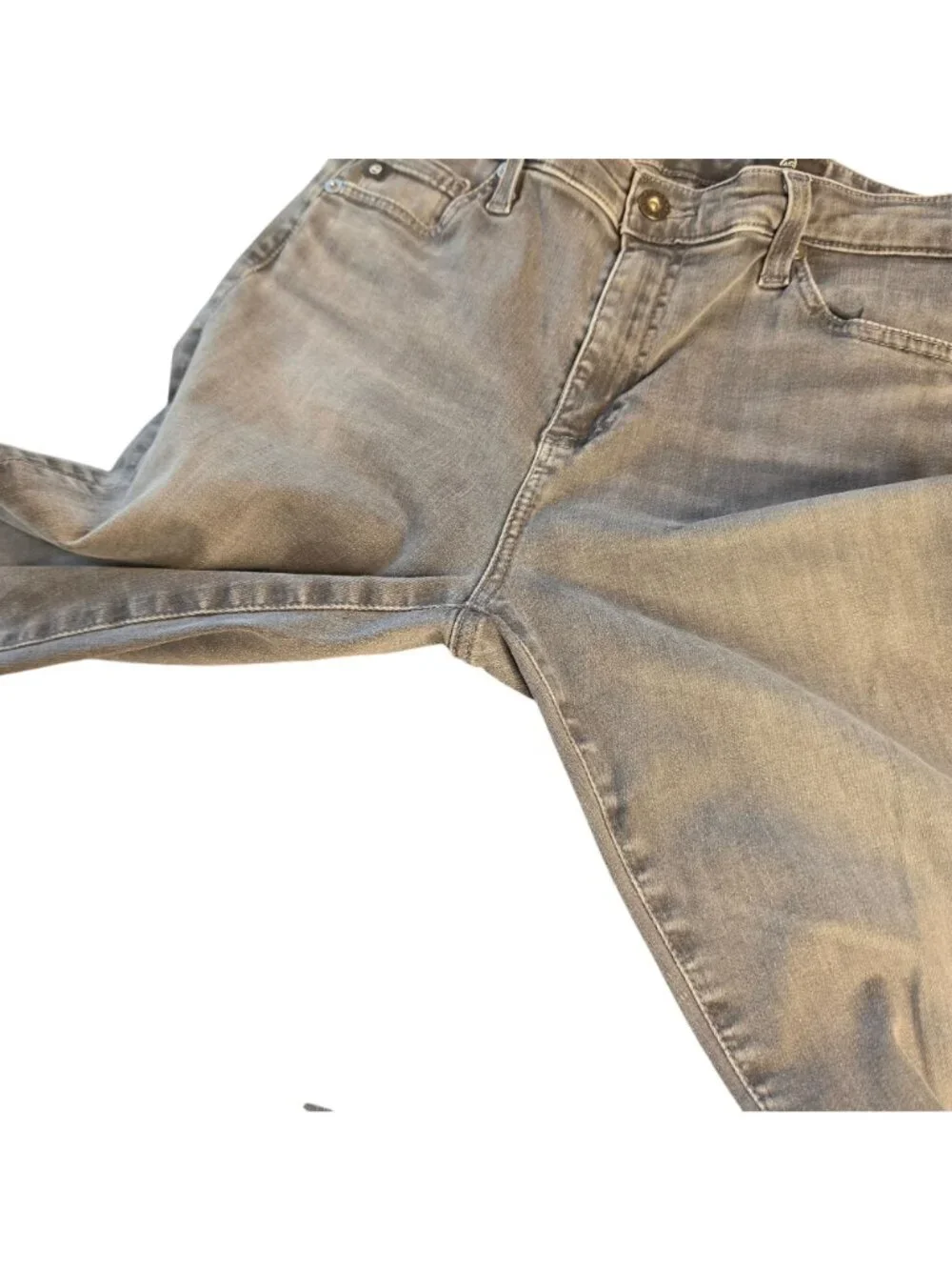 AG Adriano Goldschmied Bootcut Jeans Womens 28R Distressed Mid Rise Y2K Stretch